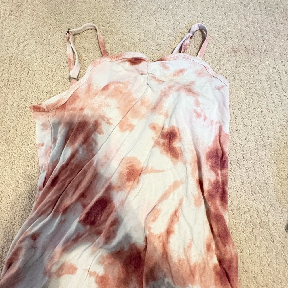 Abercrombie Kids Pink and White Top